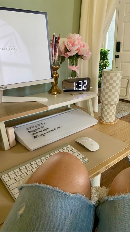 POV: my new office setup! Loving my home office refresh with all these stylish yet functional Amazon finds.

#LTKsalealert #LTKhome
