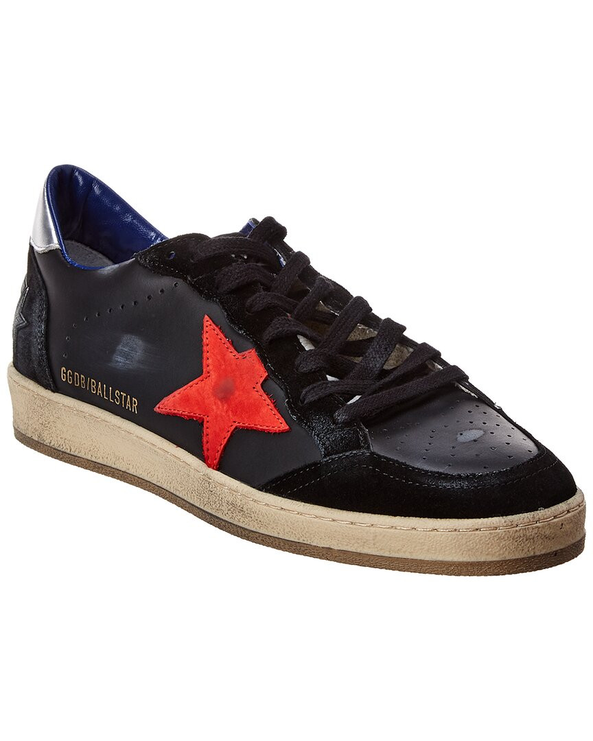 Golden Goose Ballstar Leather & Suede Sneaker | Gilt