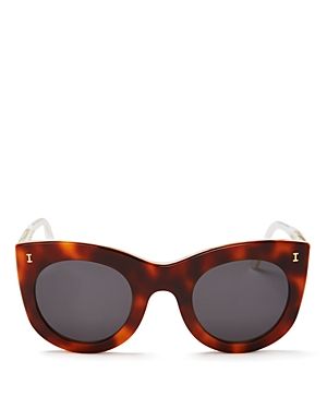 Illesteva Boca Oversized Cat Eye Sunglasses, 47mm | Bloomingdale's (US)