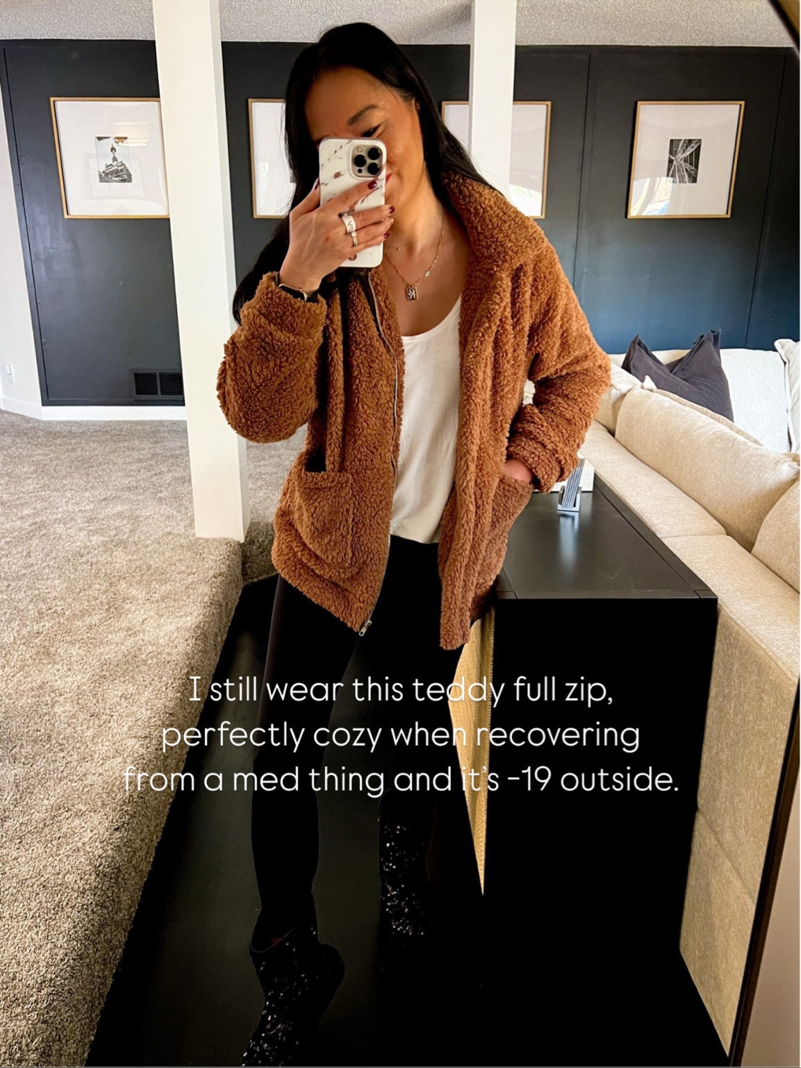 The quality has lasted perfectly for 3 years. Always a cozy, soft, comfy full zip winter outfit layering piece!

Wearing a Small.

#LTKFindsUnder50 #LTKOver40 #LTKStyleTip