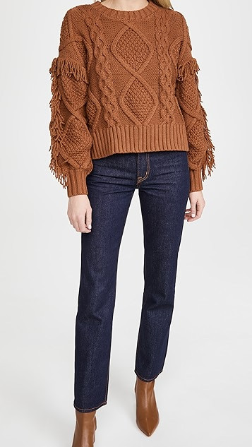 Jasper Fringe Sweater | Shopbop