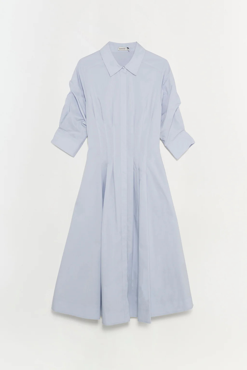 Jazz Cotton Pintuck Midi Dress | Simkhai