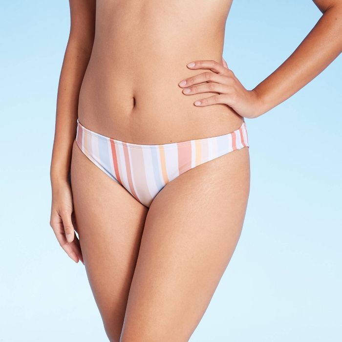 Juniors' Hipster Bikini Bottom - Xhilaration™ Multi Stripe | Target