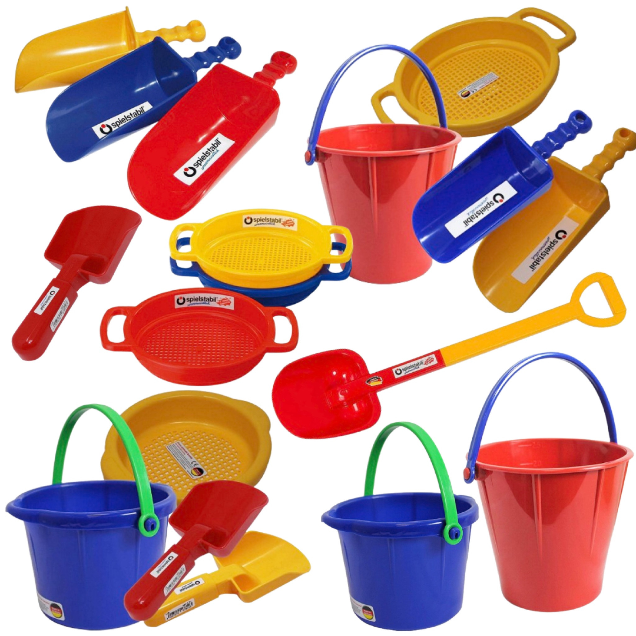 It’s that time of year for me to get on my soapbox and tell you about the BEST sand toys on the market! (Yes, seriously!) 

I know they’re bright primary colors — and not aesthetically pleasing or trendy silicone — but HEAR ME OUT! I will never buy sand toys that aren’t Spielstabil brand again. They’re THAT good. 

Why? They’re high quality, durable plastic that can withstand rough kid play and heavy wet sand. No more broken handles or cracked buckets! They’re easy to use, easy to hold, and will last for years! 

If you ever trust me on a recommendation, let it be this one! I swear by these sand toys! 

#LTKkids #LTKswim #LTKSeasonal
