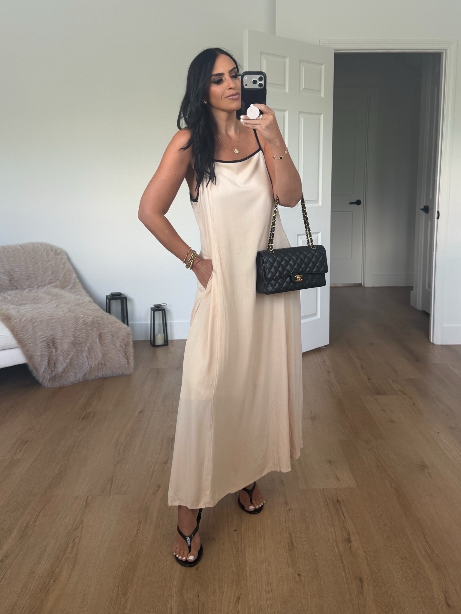 Womens Summer Maxi Dress wearing size medium 