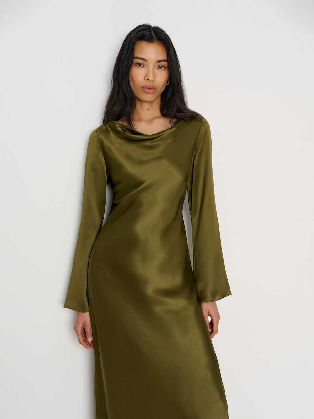 Pike Silk Maxi Dress | Reformation (Global)