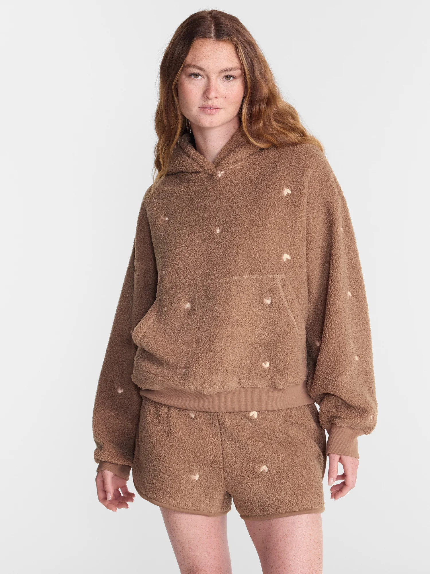 No Boundaries Cozy Teddy Hoodie, Women’s XS-2X | Walmart (US)