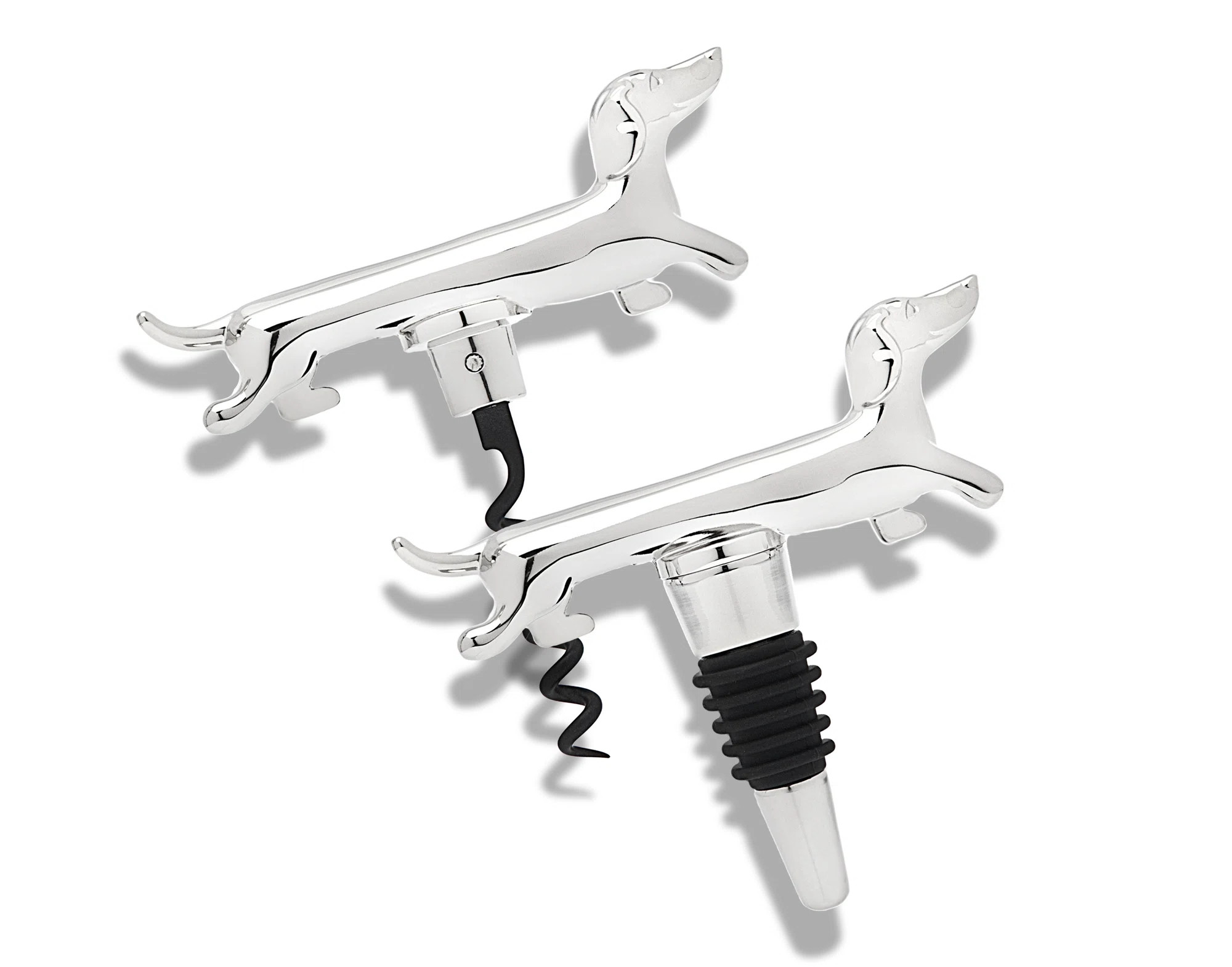 Dachshund Bottle Stopper & Corkscrew Set | Wayfair North America