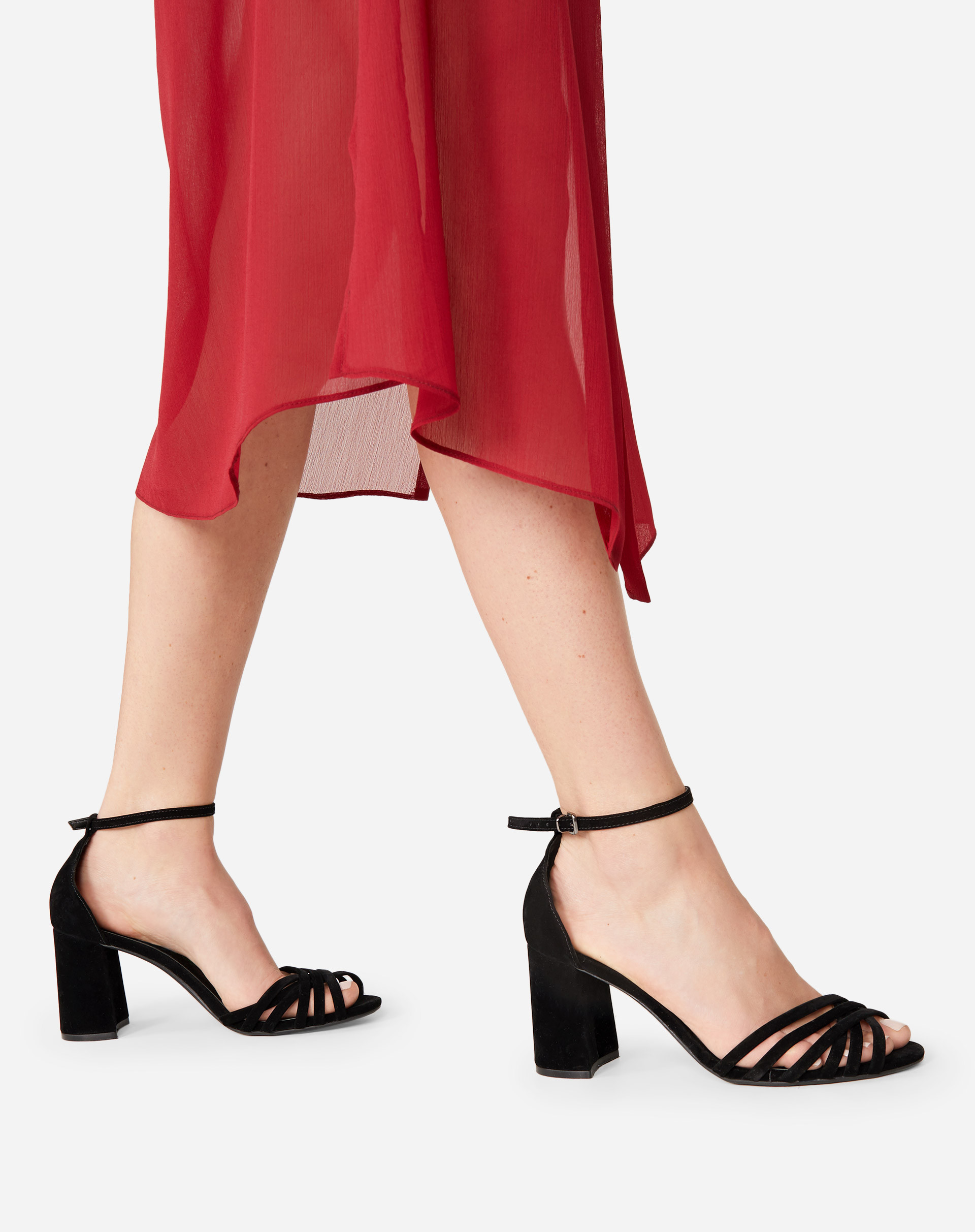 SAND�LIA SALTO FLARE TIRAS CRUZADAS | Amaro