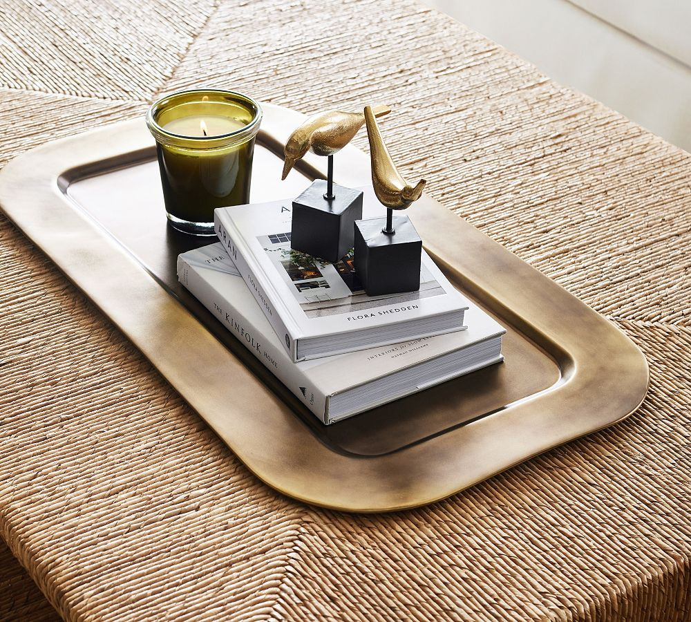 Harper Brass Tray | Pottery Barn (US)