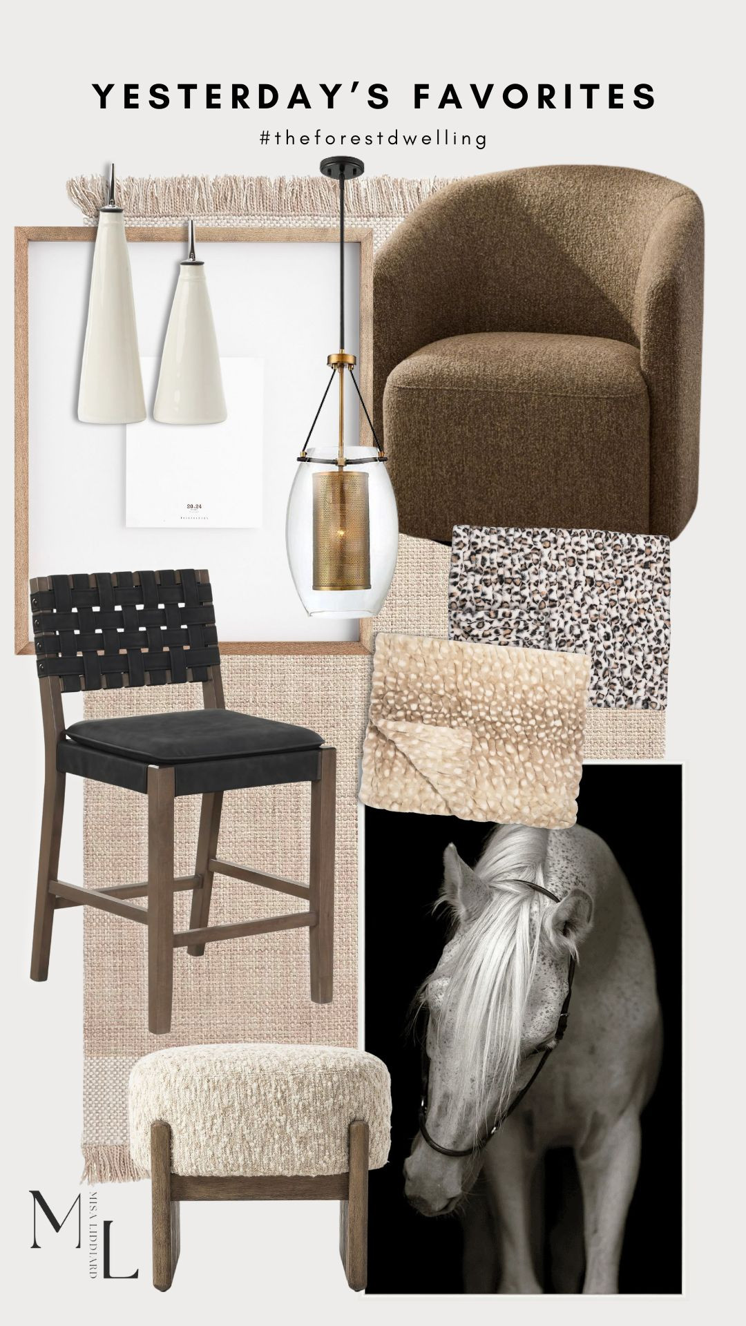 Yesterday's top picks! The Cohen counter stools are so good! I knew I wanted a stool with no arms for our kitchen island and these are the perfect fit. Lola Blankets are super soft and make great gifts! I have several different patterns and colors. You can never have too many throw blankets. Pasha is a gallery wrapped canvas print. Stunning! The Dunbar pendants are what we have down our entire hallway. 

 #LTKdayinmylife #LTKHome