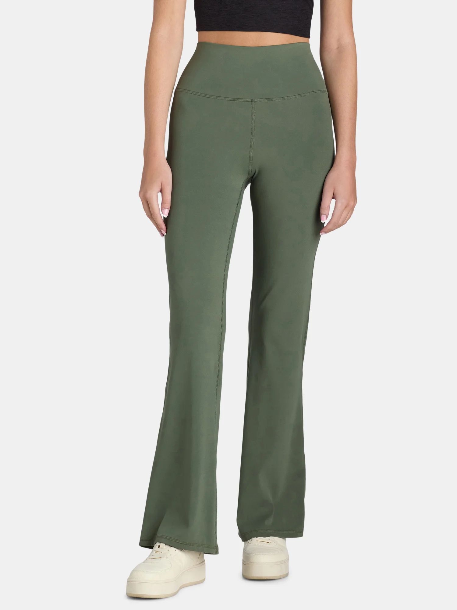 Avia Women's SoftSculpt Flare Pants, Sizes XS-XXXL | Walmart (US)