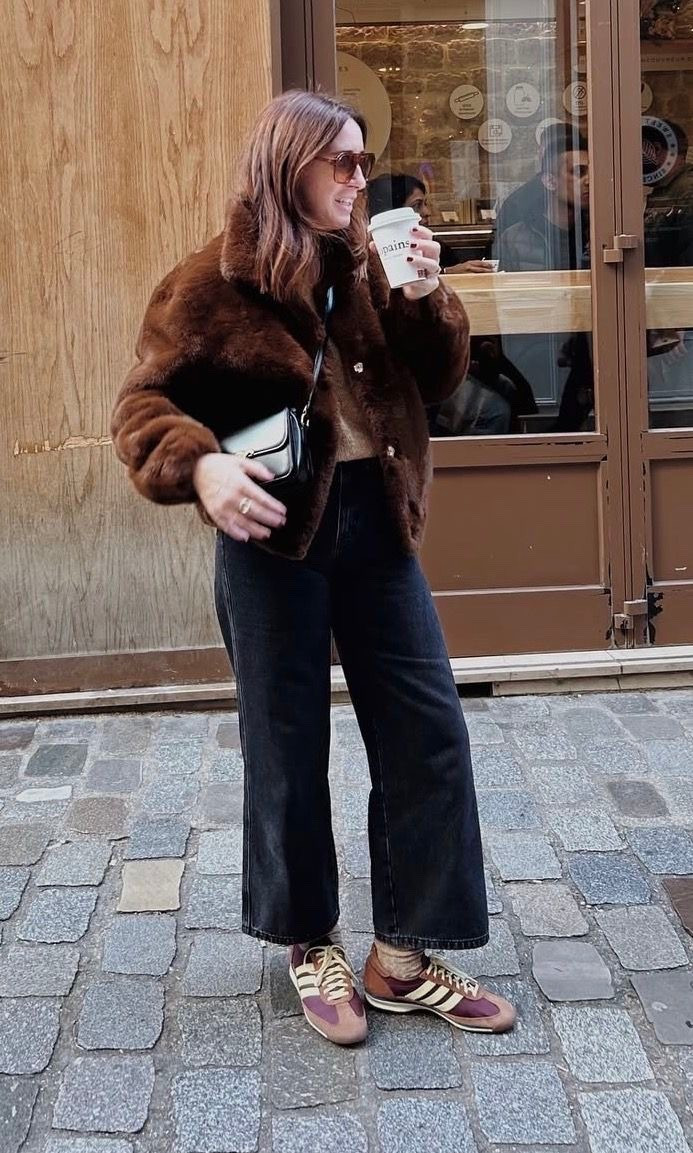 Recreate the look! Pinterest inspo straight to your cart 🐻🍂🤎


#fall denim 
#cropped wide leg jeans
#wide leg jeans
#black denim 
#faux fur coat
#cropped jacket
#faux fur bomber jacket 
#brown jacket 
#brown adidas
#retro sneakers
#casual sneakers
#crossbody purse
#black handbag
#black bag
#leather handbag
#brown sunglasses
#ray ban sunglasses
#fall fashion
#winter fashion 
#style inspo
#fashion inspo
#outfit inspo
#casual style
#work fashion
#mom style
#mom outfit 
#office outfit 
#weekend style
#mom style 
#errands outfit 
#travel outfit 
#happy hour outfit 
#designer fashion
#coffee date outfit 
#pinterest inspo
#pinterest outfit 

#LTKSeasonal #LTKOver40 #LTKootd
