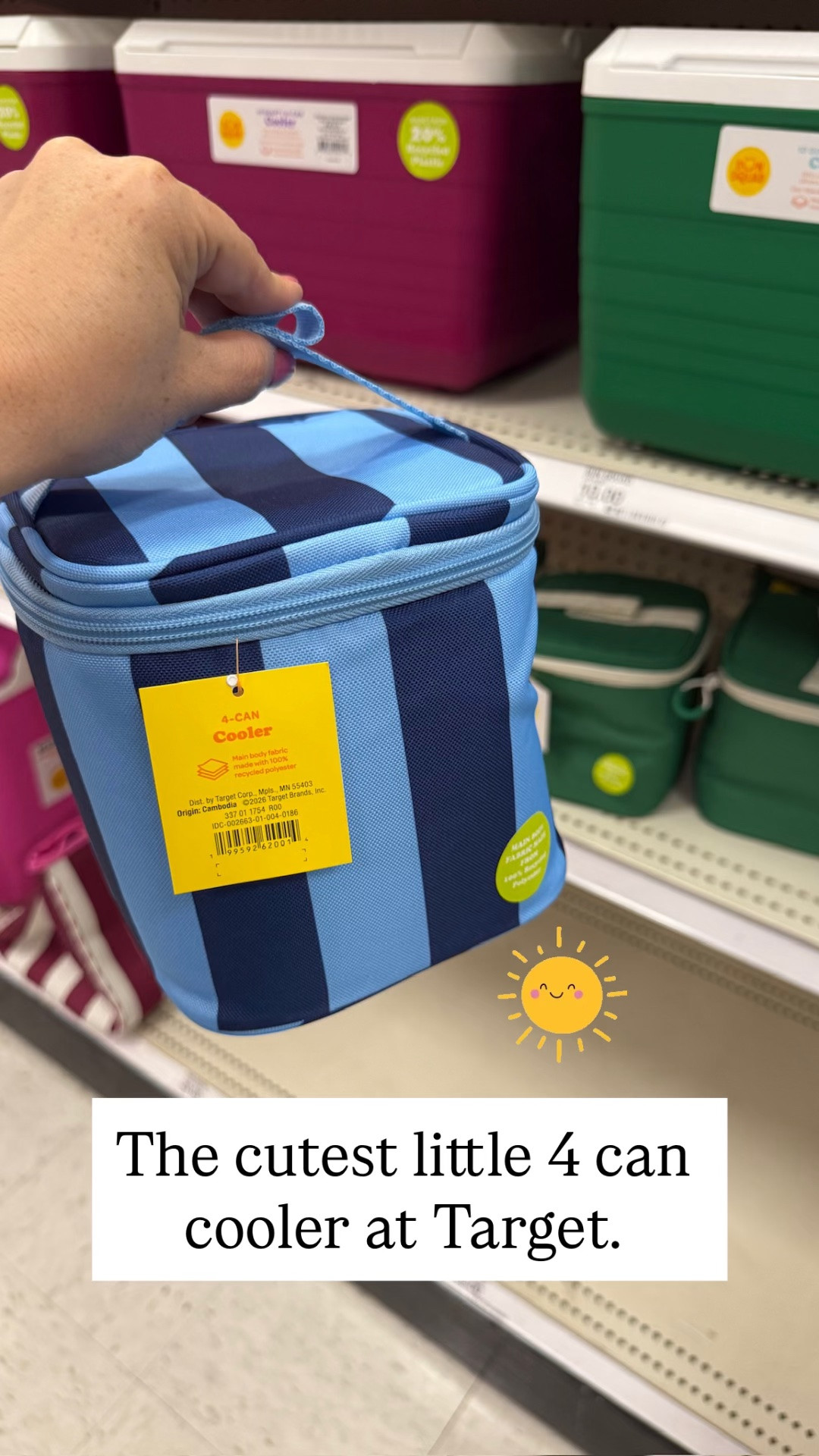 Save 20% on these cute 4 can coolers at Target this week. That makes them just $4! The perfect size for a few drinks and/or snacks. Would also be fun to fill for end of year teacher gifts. 

#summer #pooldays #beachdays

#LTKmomlife #LTKSeasonal #LTKSaleAlert