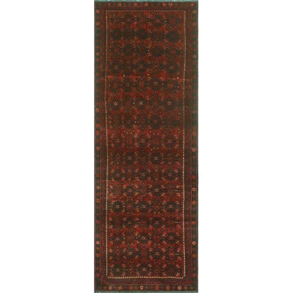 One-of-a-Kind 3'3" X 9'5" New Age Runner Wool Area Rug in | Wayfair North America