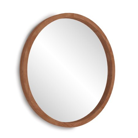Modern Market 30 Round Wall Mirrors Decorative Wood Farmhouse Wall Mirror Rustic Wall Mirror Bedroom | Walmart (US)