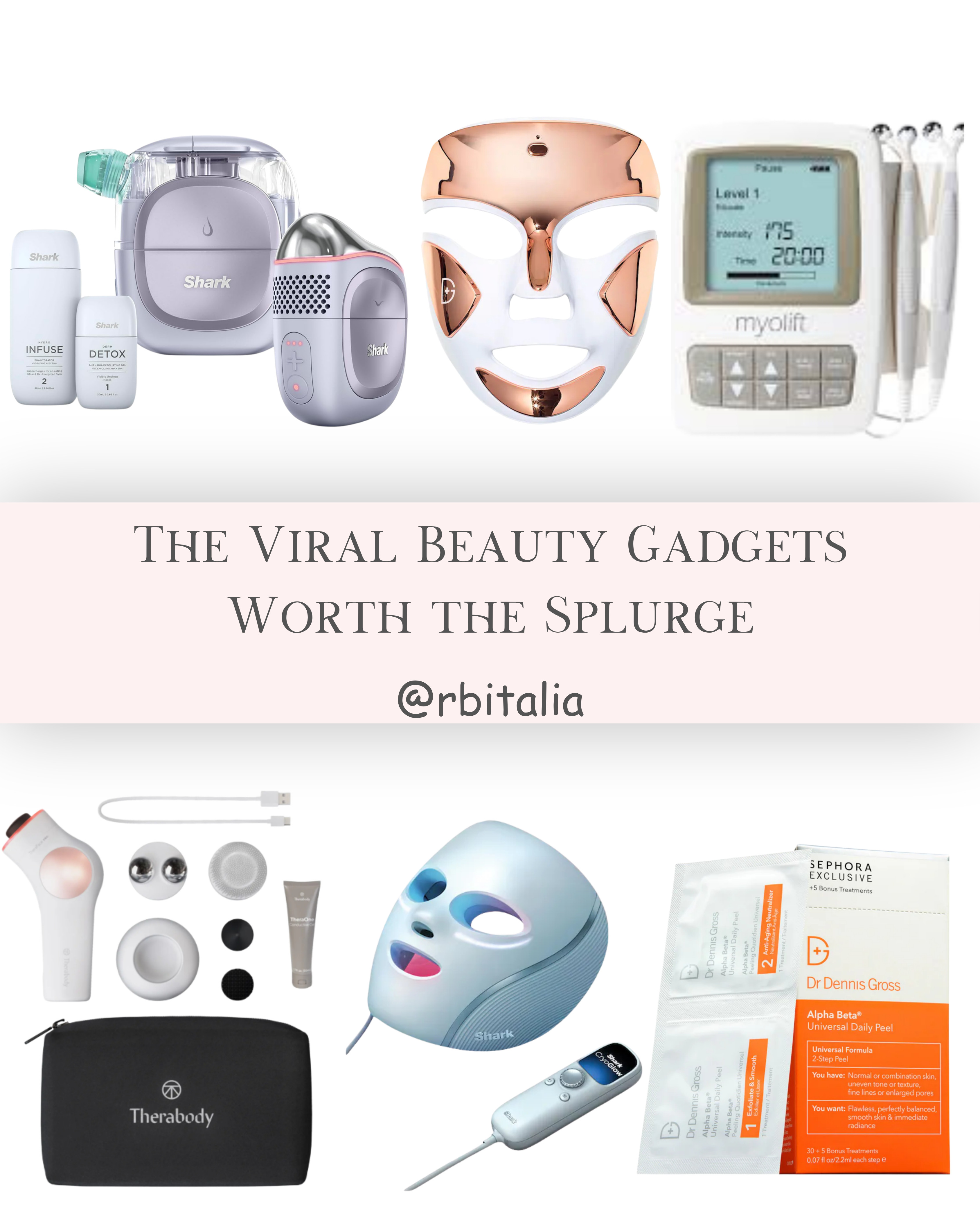 Discover the viral beauty gadgets that actually live up to the hype and deliver real results. These high-performing tools are worth the investment for a salon-quality experience right at home. Click the link in bio to shop these beauty splurges! #ViralBeauty #BeautyGadgets #WorthTheSplurge 

 #LTKselfcare #LTKSaleAlert #LTKBeauty