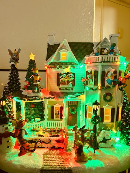 The perfect start to my Christmas village!
Animated Disney Christmas house with lights and music
Christmas decorations
Home
Living room 
Family fun 
Gift idea for the Disney lover in your life! 

#LTKhome #LTKfamily #LTKHoliday