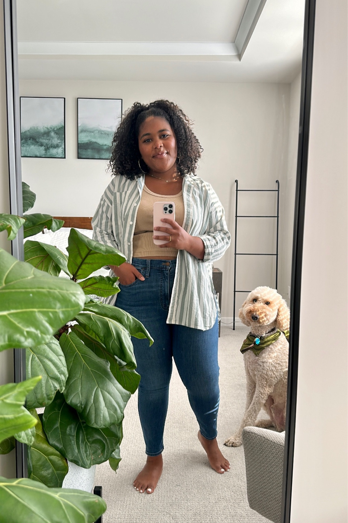 Love throwing on this oversized poplin shirt when I can’t figure out what to wear!  Also, Riley says hipull

#LTKcurves #LTKstyletip #LTKSeasonal