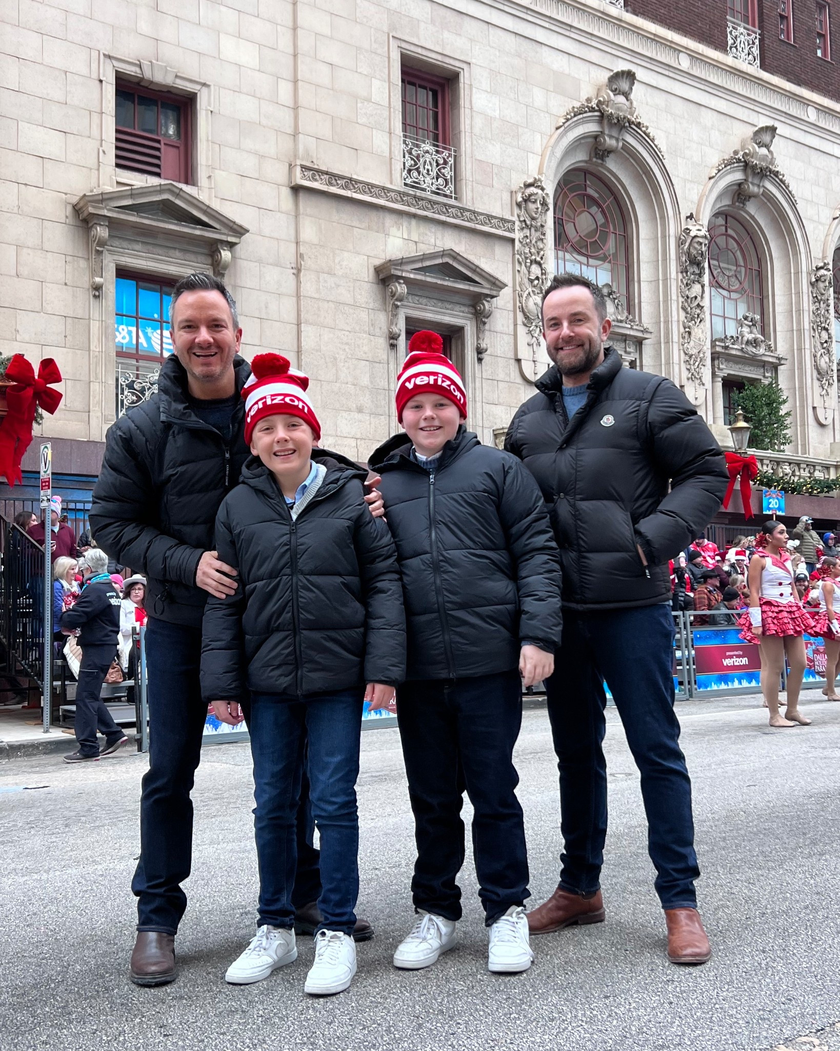 Bundled up for the Dallas Holiday Parade 

#LTKMens #LTKKids #LTKHoliday