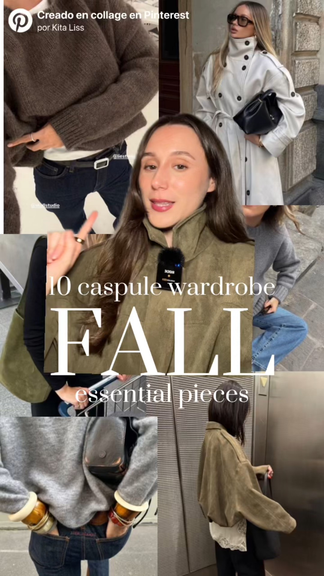 Fall capsule wardrobe essentials 🤎 #fallfasion #falltrends #fall2025 #winter2025