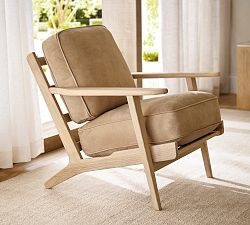 Raylan Leather Chair | Pottery Barn (US)