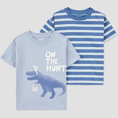 Carter's Just One You® Toddler Boys' 2pk T-Shirt - Blue 3T | Target