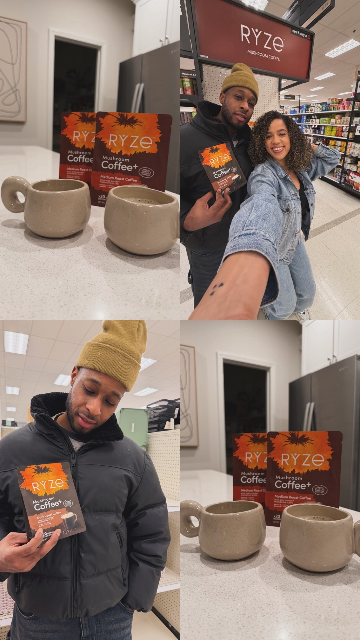 #ad #RYZEPartner We have added another mushroom coffee lover to the gang!! :) My husband has been looking for a way to swap out his cup of coffee from time to time and thanks to @ryzesuperfoods he finally has an option! #RYZESuperfoods #RYZEatTarget #TargetPartner #Target 

#LTKfitnessgoals #LTKmorningroutine #LTKdayinmylife
