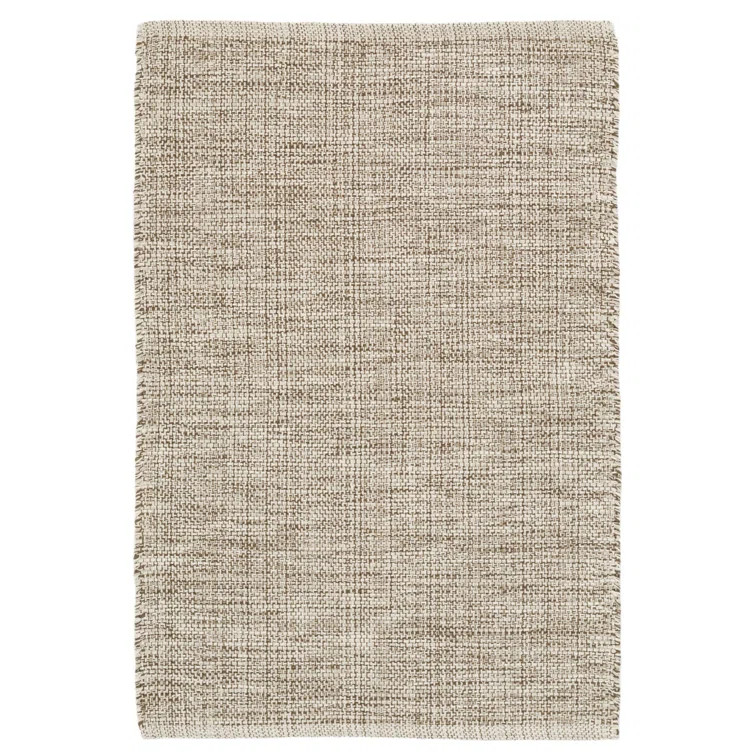 Marled Grey Handwoven Cotton Rug | Wayfair North America