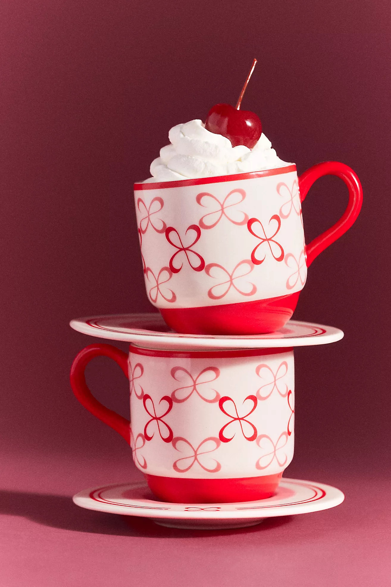 Maeve Stoneware Espresso Cup & Saucer | Anthropologie (US)