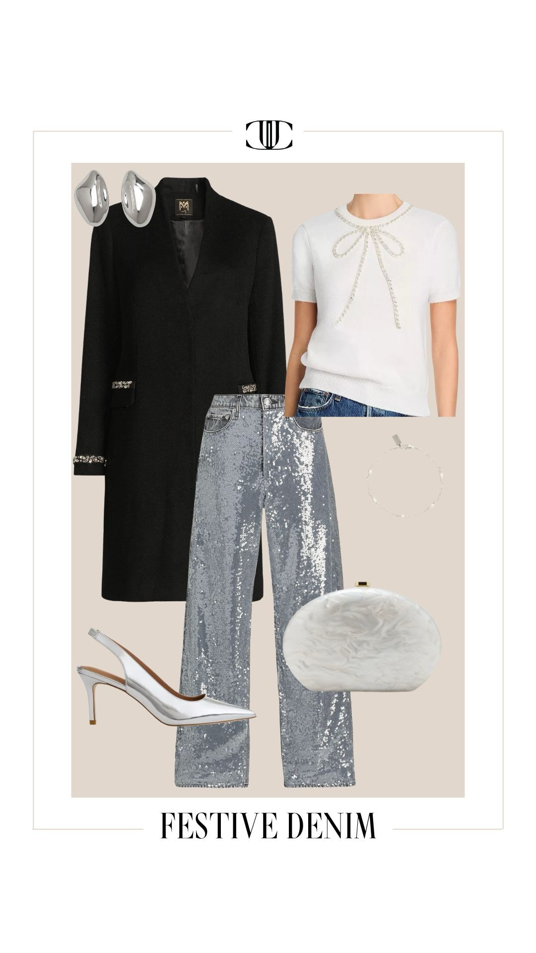 Denim for the holidays? Always yes. ✨ These festive denim outfit ideas show how to style jeans for holiday parties, December dinners, and winter events by layering in texture, sparkle, and statement pieces. From faux fur and embellished knits to chic heels and bold accessories, each look proves your everyday denim can feel polished, elevated, and holiday-ready.
If you’re looking for holiday outfit ideas with jeans, this is your reminder that great denim is the perfect foundation—comfortable, versatile, and endlessly stylish for the season.



#LTKOver40 #LTKSeasonal #LTKHoliday