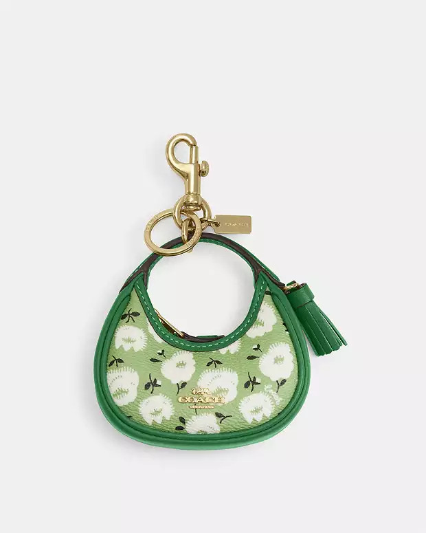 Mini Carmen Bag Charm With Floral Print | Coach Outlet US
