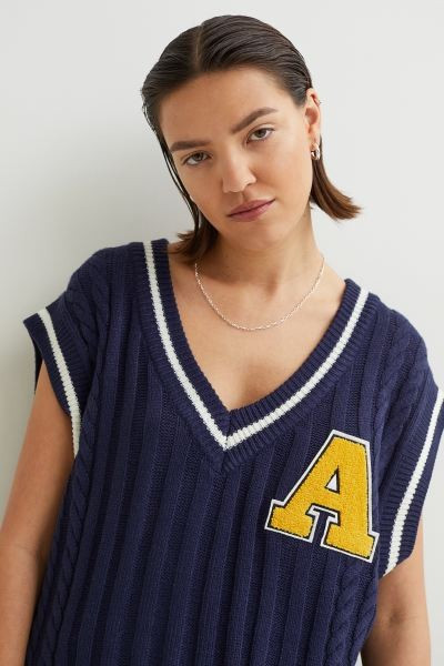 Oversized Sweater Vest | H&M (US + CA)