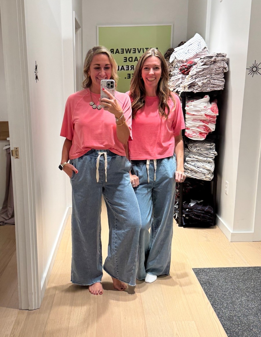 The most comfortable ‘jeans’ in the world! This top is also SO soft!! 

#LTKmomlife #LTKOver40