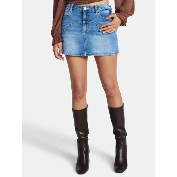 Madden NYC Women's Western Skirt, Sizes XXS-XXL | Walmart (US)