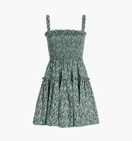 The Seraphina Mini Nap Dress - Black Lily of the Valley | Hill House Home