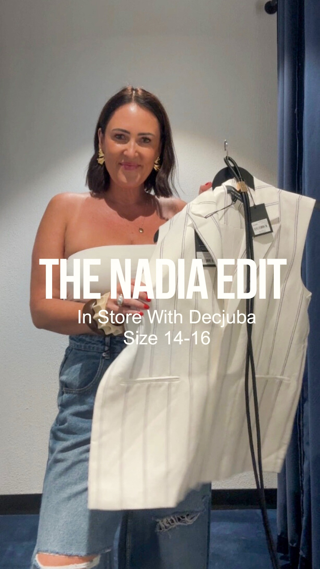 The Nadia Edit | Decuba
@DECJUBA 
Relaxed silhouettes. Elevated foundations. Pieces that work with your body — not against it.

For sizing reference, my current measurements are:

Bust – 100cm (14D)
Waist – 88cm
Hip – 112cm
Thigh – 58cm
Height – 172cm

I’m typically an Australian size 14–16, and I always share honestly about fit, fabric and how pieces sit on the body.

Everything in this edit is linked here for you to shop 🤍
If you need help with sizing or styling, you can reach out to me via Instagram or Facebook — I’m always happy to help.

#LTKjeans #LTKaustralia #LTKFashionMonth