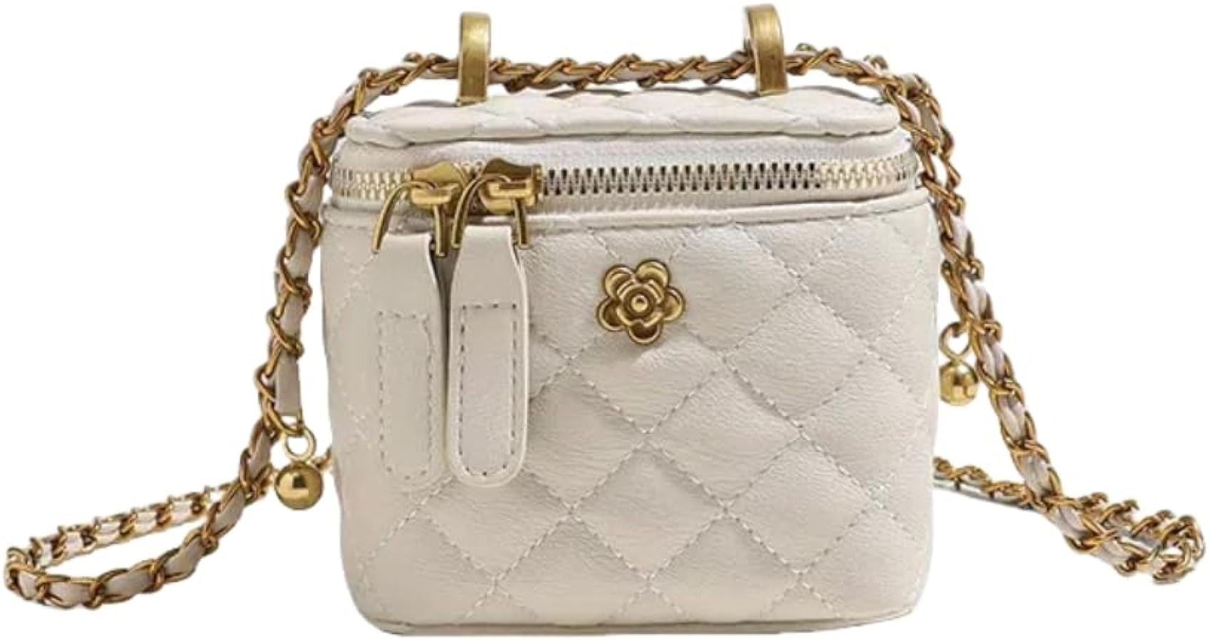 Quilted Leather Crossbody bags for Women | Amazon (US)