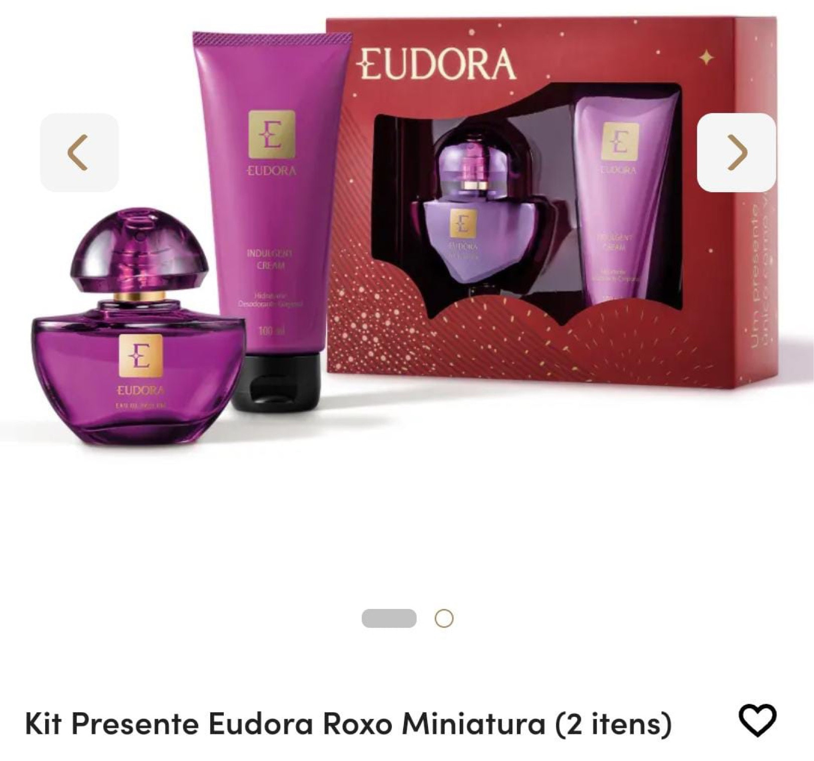 Kit Presente Eudora Roxo Miniatura (2 itens) 

#LTKSeasonal #LTKbeauty #LTKbrasil