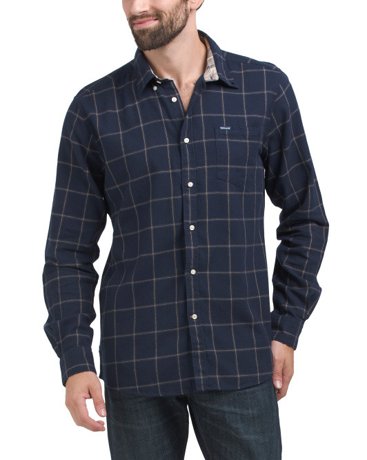 Acorn Tail Long Sleeve Woven Shirt | TJ Maxx