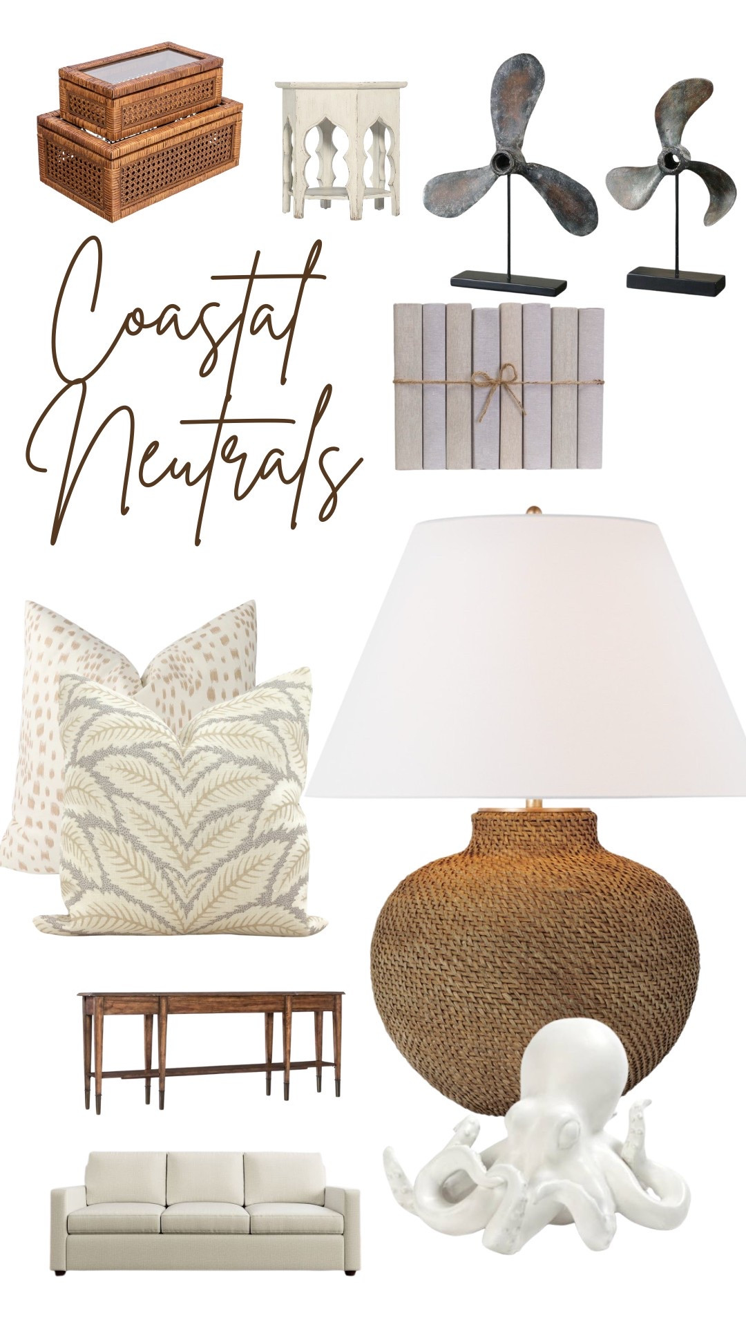 Neutral Coastal Decor 


Coastal Decor 
Cottage Decor 
Farmhouse Decor 
Neutral Decor 
Amazon
Wayfair
Pottery Barn 
Lamps Plus 
Rattan Lamp
Wicker Lamp

#LTKStyleTip #LTKHome #LTKSeasonal