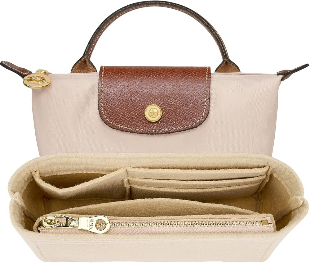 Bag Organizer Insert for Tote Bag, Felt Purse Organizer Handbag Backpack Compatible with Longcham... | Amazon (US)