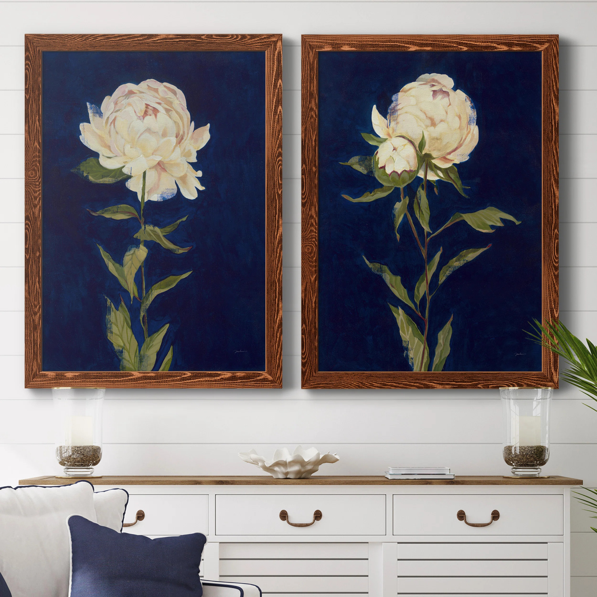 " Pretty As A Peony I " 2 - Pieces Painting Print | Wayfair North America