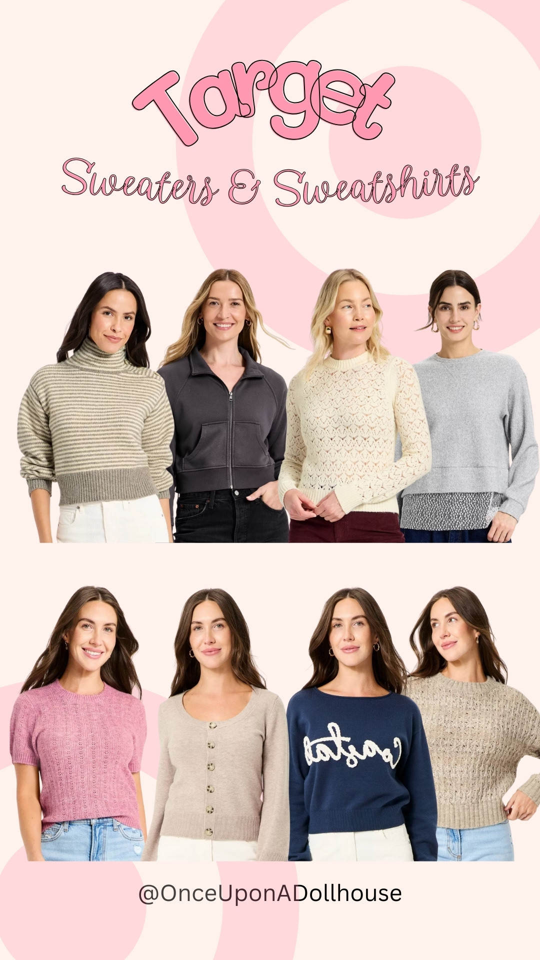 Target Sweatshirts and Sweaters! 



#LTKSeasonal #LTKFindsUnder50 #LTKootd