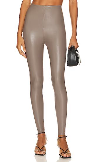 Faux Leather Legging in Ash | Revolve Clothing (Global)