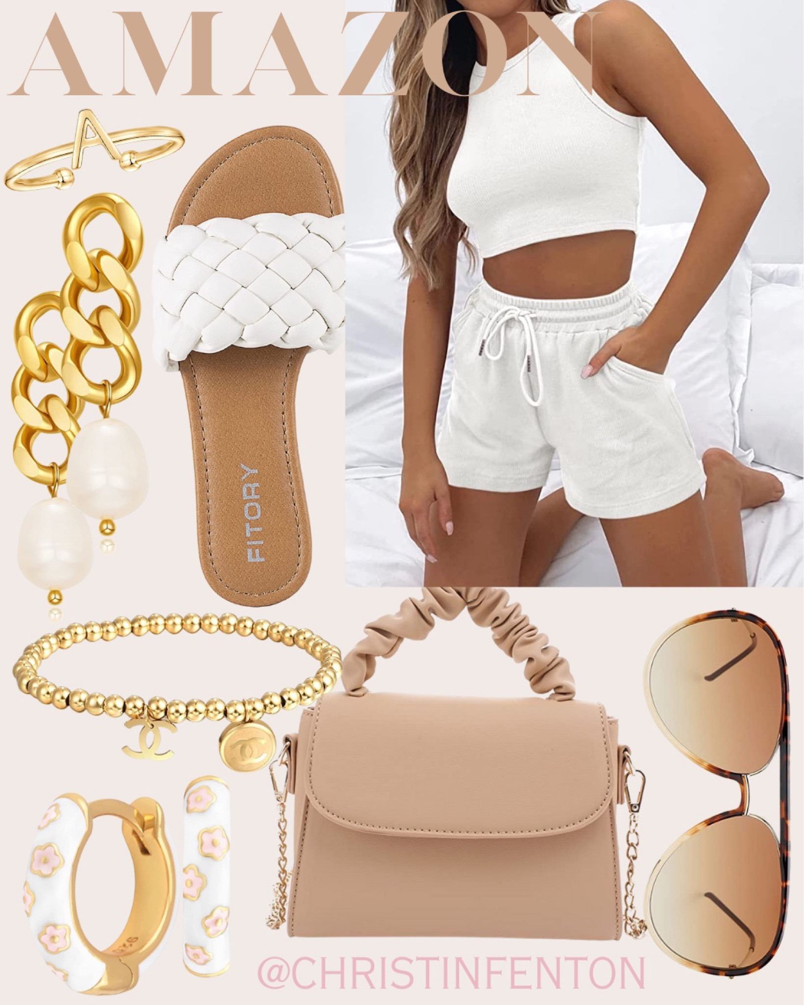 Amazon Fashion Finds! Spring outfits, summer dresses, tropical dresses,  pastel dresses, vacation dresses, resort dresses, resort wear, summer tops, bikinis, one piece swimsuits, high heels, sandals, pumps, fedora hats, bodycon dresses, bodysuits, mini skirts, maxi skirts, watches, backpacks, camis, crop tops, high heeled boots, crossbody bags, clutches, hobo bags, gold rings, simple gold necklaces, simple gold rings, gold bracelets, gold earrings, stud earrings, work blazers, outfits for work, work wear, jackets, bralettes, satin pajamas, hair accessories, knee high boots, nail polish, travel luggage. Click the products below to shop! Follow along @christinfenton for new looks & sales! @shop.ltk #liketkit #founditonamazon 🥰 So excited you are here with me! DM me on IG with questions! 🤍 XoX Christin #LTKcurves #LTKfit 

#LTKstyletip #LTKshoecrush #LTKitbag #LTKsalealert #LTKwedding #LTKfindsunder50 #LTKfindsunder100 #LTKbeauty #LTKworkwear #LTKhome #LTKtravel #LTKfamily #LTKswim #LTKSeasonal #LTKparties #LTKmidsize #LTKover40