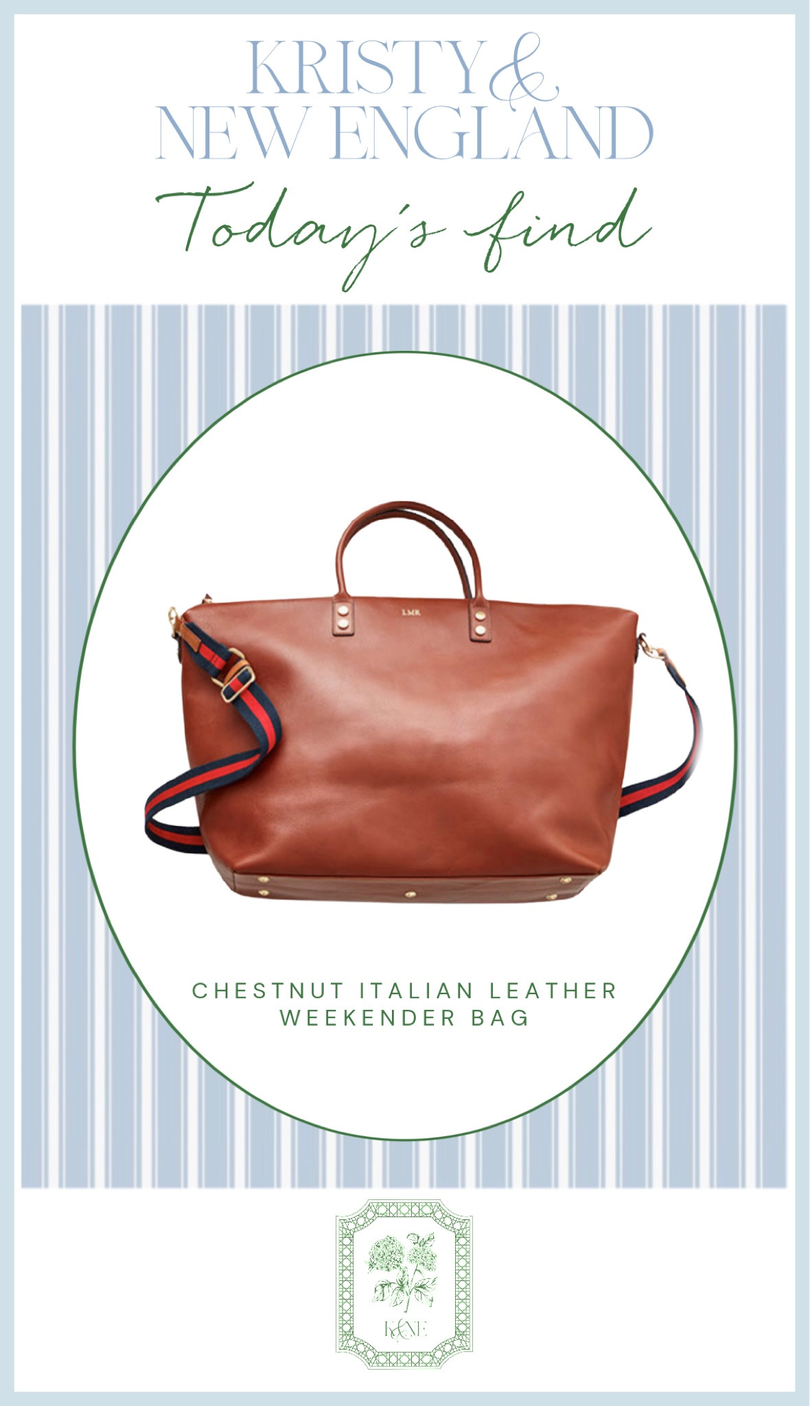 New favorite travel bag for fall. Can select different striped straps for it and an optional monogram. 

#LTKSeasonal #LTKGiftGuide #LTKtravel