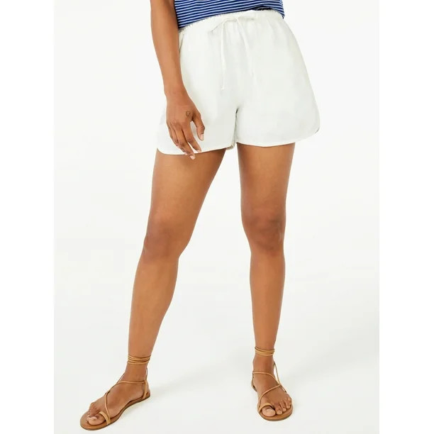 Free Assembly Women's Drawstring Shorts | Walmart (US)