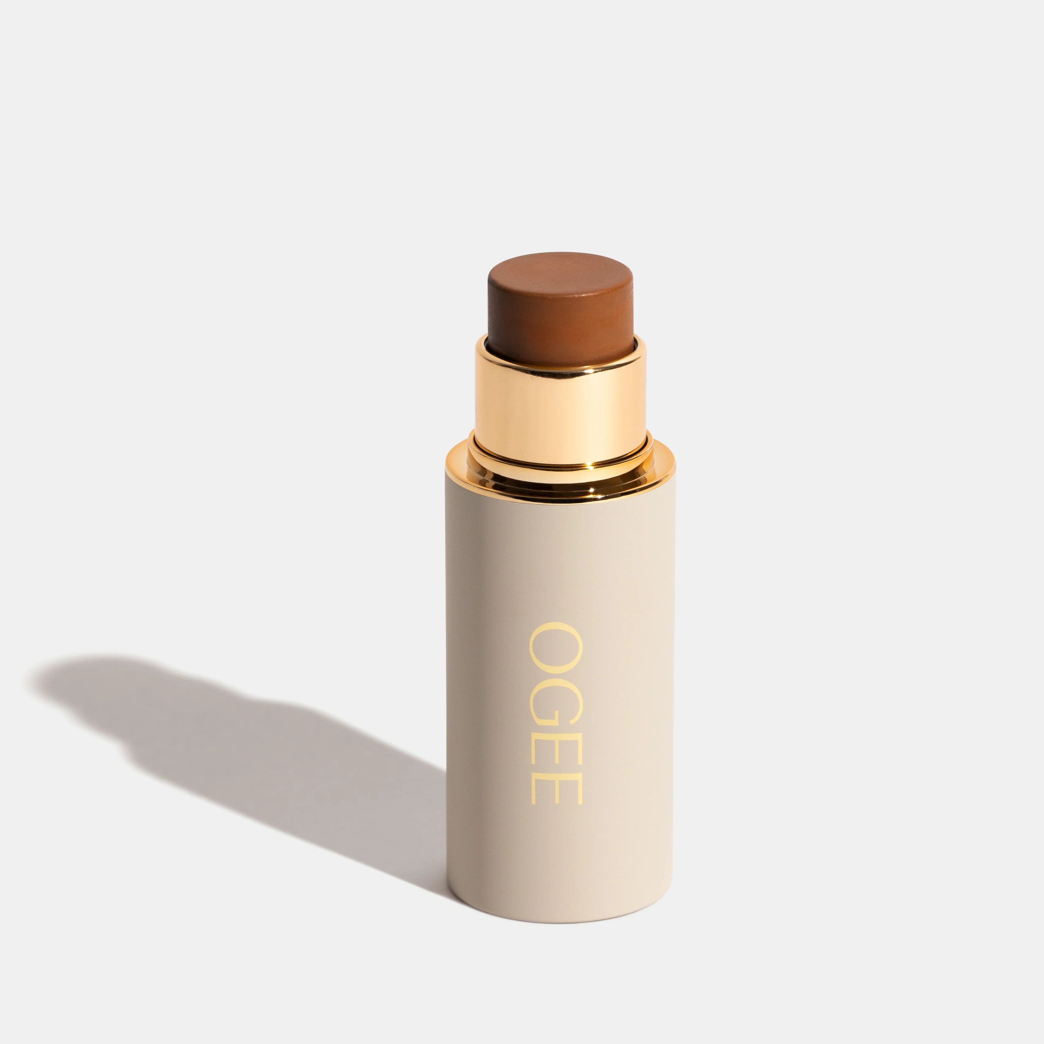 Foundation Stick Infused with Skincare - SPRUCE 12.75N - Deep, Bronze Undertones - Ogee Organic Skincare & Makeup 9.7 grams | Ogee