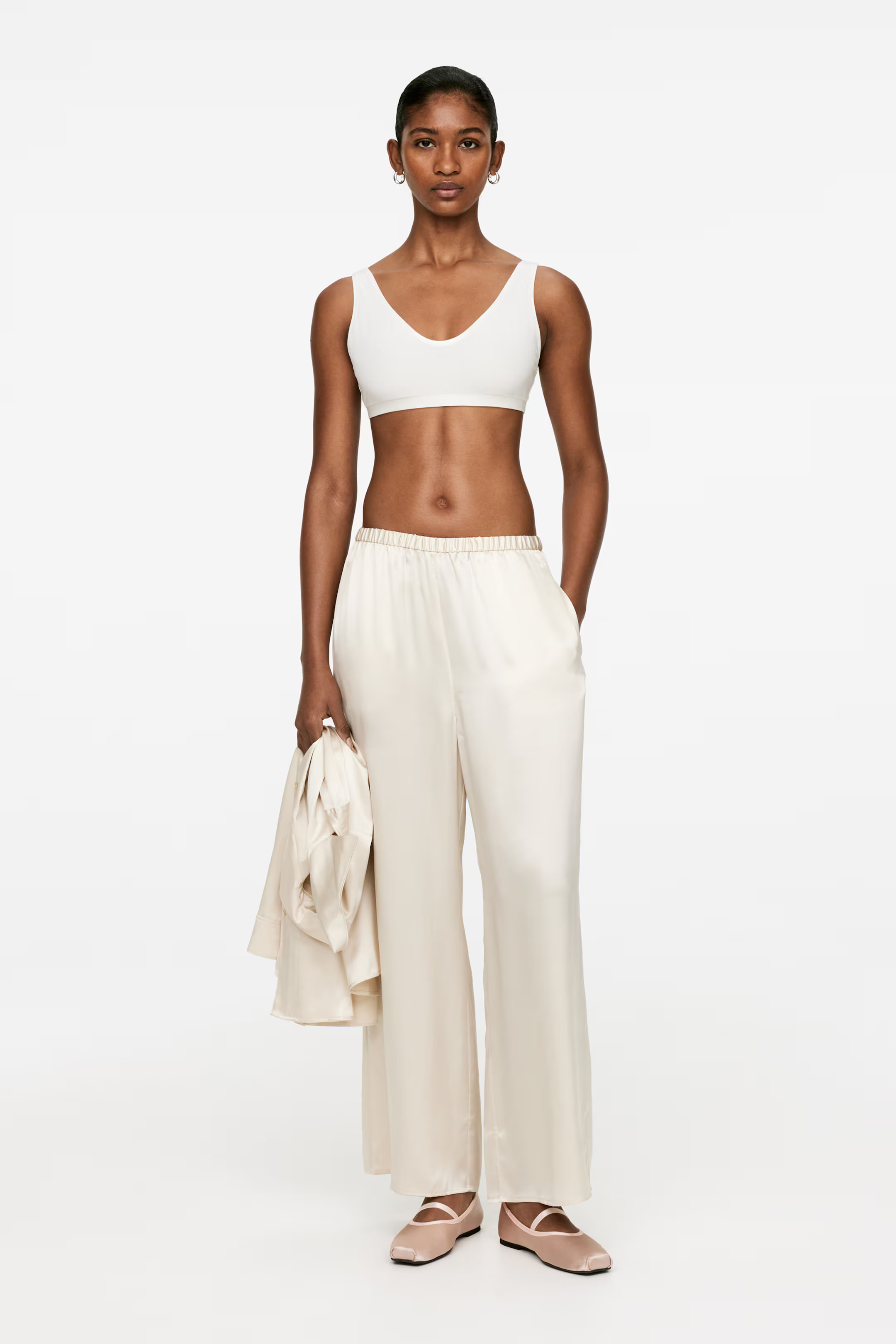 Silk Trousers | H&M (UK, MY, IN, SG, PH, TW, HK)